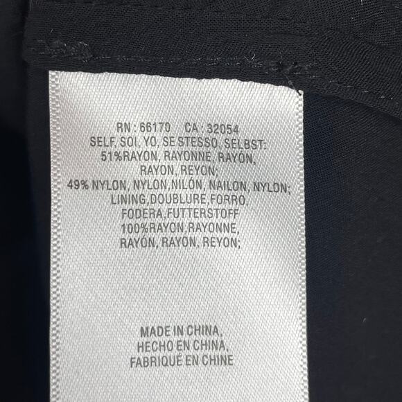 Daniel Rainn 2X Black Floral Burnout Peasant Top – Sheer 3/4 Sleeves, Boho - Picture 7 of 7